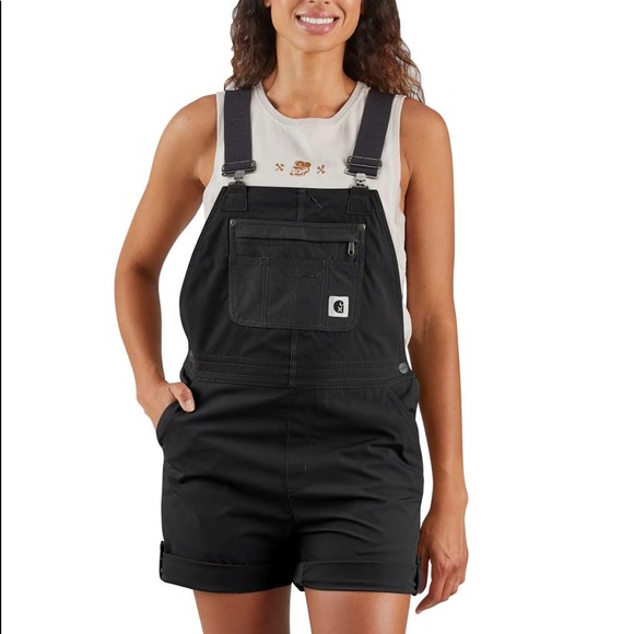 Carhartt overall shorts Clearance